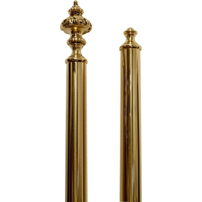 Canopy poles for Holy Week