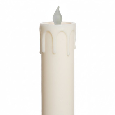 2 battery-operated processional candles  | 4.3 x 60 cm (23.6 in)