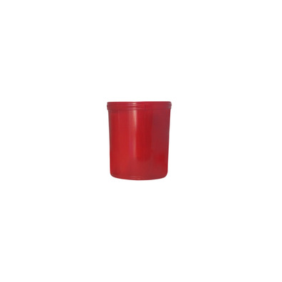 Small red wax candle (100 u.)