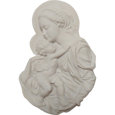 Virgin and Child in alabaster | Catholic figurines