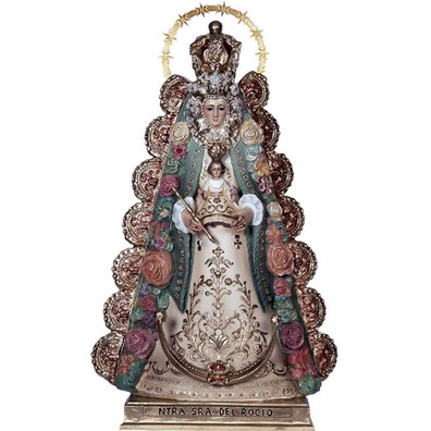 Virgen del Rocío dressed as Queen