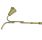 Extensible golden metal candles turn off/on
