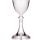 Smooth silver goblet