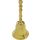 Polished metal bell - 12 cm. Tall