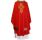 Wool chasuble with silk cross