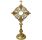 Bronze monstrance with Cross and circular base
