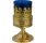 Votive Candle Table Lamp blue
