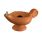 Terracotta lamp for liquid wax | 20cm