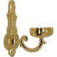 Wall sconce for church | Golden color brass