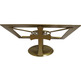 Catholic Church tabletop lectern | Wrought iron golden color