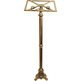 Standing gilded bronze lectern | Height adjustable