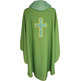 Chasuble four colors | Green Latin Cross embroidery