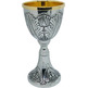 Chalice engraved with gold plating