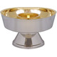 Ciborium two species of silver-plated metal