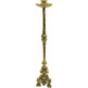 Standing candlestick in bronze of 115 cm. Tall