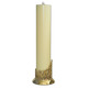 Metal candlestick with 5 cm. diameter