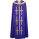 Pluvial layer of polyester in the four liturgical colors purple