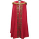 Catholic cope with embroidery hood red