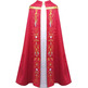 Pluvial cape with red satin lining