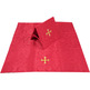 Red Damask Chalice Veil and Corporal Folder