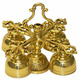 Bronze chime with four bells