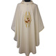 Beige Franciscan embroidered chasuble