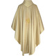 Golden Christ on the Cross embroidered chasuble