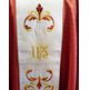 Merciful Christ embroidered chasuble