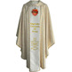Chasuble with central braid Sacred Heart
