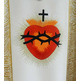 Chasuble with central braid Sacred Heart