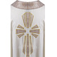 Wool chasuble with beige silk cross