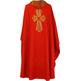 Wool chasuble with red silk cross