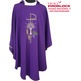 Chasuble HeiQ Viroblock | Purple Antiviral and Antimicrobial Liturgical Vestment