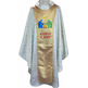 Beige chasuble with gold stolon for Christmas