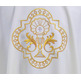 Chasuble with gold thread embroidery