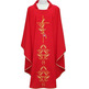 Chasuble with golden embroidery red