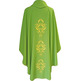 Chasuble with golden embroidery green