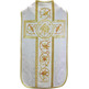 Roman chasuble in beige damask fabric