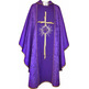 Purple damask chasuble