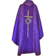 Purple damask chasuble