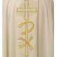 Chasuble in the four liturgical colors | white polyester