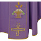 Chasuble in the four liturgical colors | purple polyester