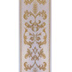 Chasuble with stolon with beige gold decoration