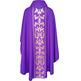 Chasuble with stolon with purple gold decoration