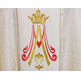 Embroidered Marian chasubles | Our Lady of Mt. Carmel feast beige