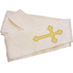 Embroidered Marian chasubles | Our Lady of Mt. Carmel feast beige