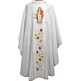 Embroidered Marian chasubles | Our Lady of Mt. Carmel feast white