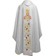 Embroidered Marian chasubles | Our Lady of Mt. Carmel feast white