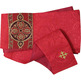 Chasubles for sale | Damask and velvet fabric red