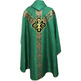 Chasubles for sale | Damask and velvet fabric green